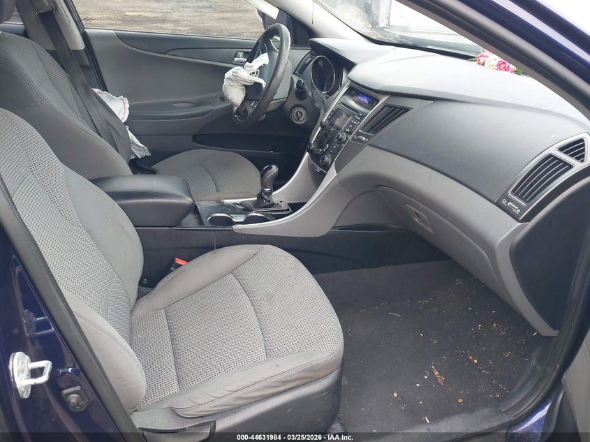 2012 Hyundai Sonata 2.4 Gls blue Lot 111044631984 Vin 5NPEB4AC6CH435841
