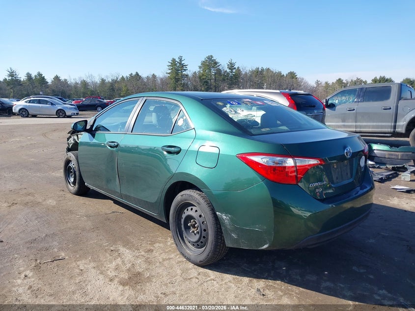 2016 Toyota Corolla Le