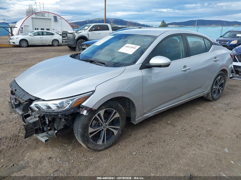 2022 Nissan Sentra Sv Xtronic Cvt 3N1AB8CV7NY232793 photo 1