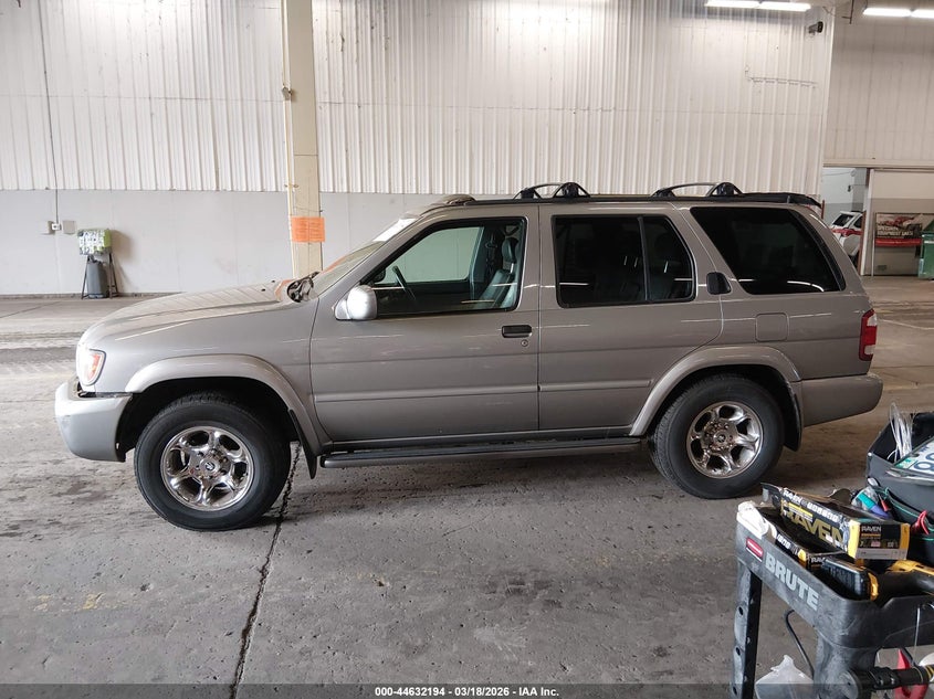 2001 Nissan Pathfinder Le VIN: JN8DR09Y91W581341 Lot: 44632194