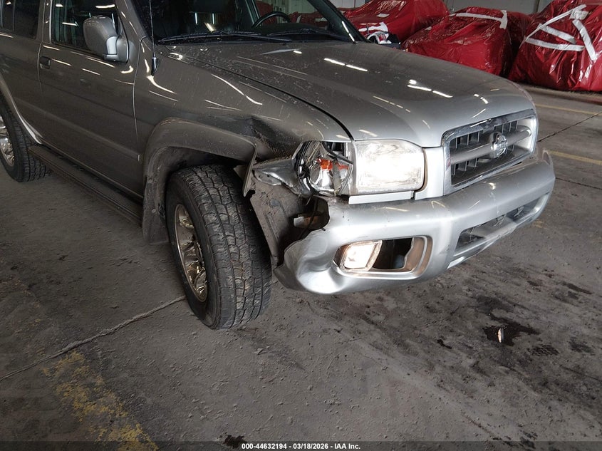 2001 Nissan Pathfinder Le VIN: JN8DR09Y91W581341 Lot: 44632194