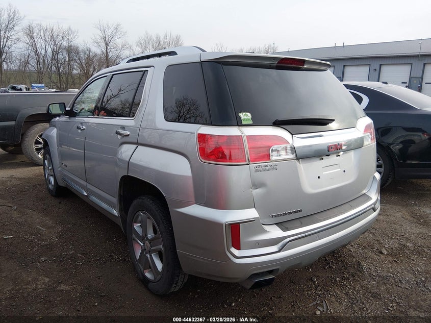 Vin: 2gkalrek4h6131949, lot: 45129347, gmc terrain denali 20173