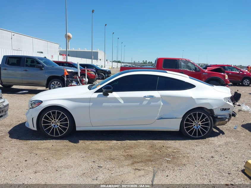 2022 Mercedes-Benz C 300 Coupe VIN: W1KWJ8DBXNG111970 Lot: 44632467