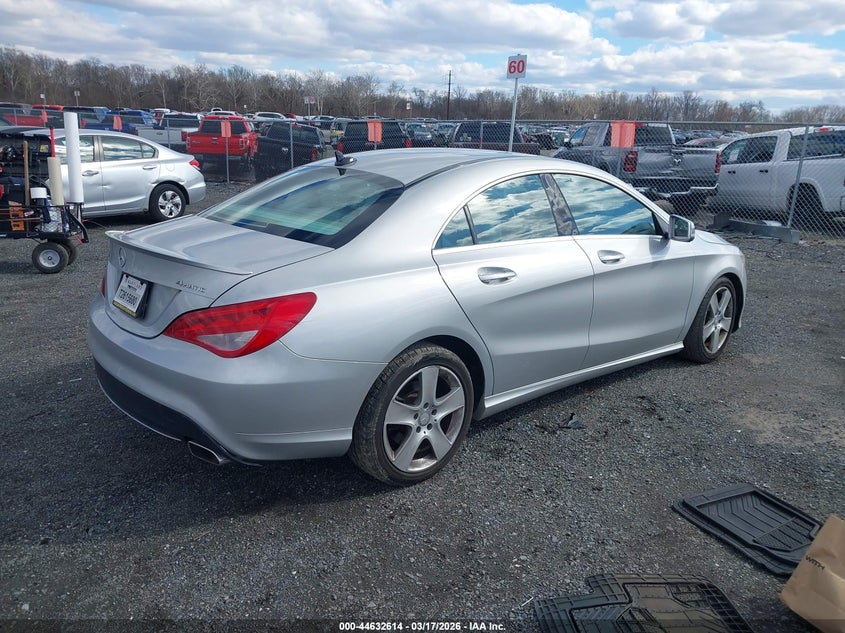 2016 Mercedes-Benz Cla 250 4Matic