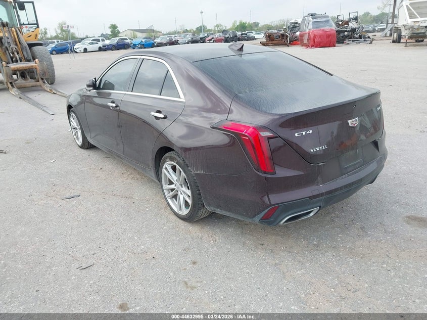 Vin: 1g6dj5rk5l0153660, lot: 45129975, cadillac ct4 luxury 20203