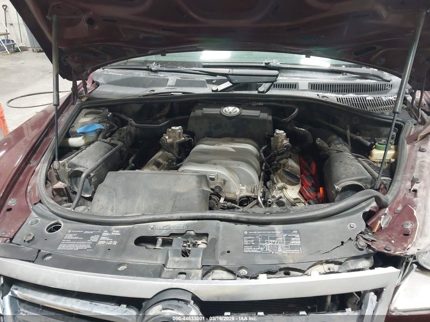 2008 Volkswagen Touareg 2 V8 Fsi VIN: WVGCB77L28D024753 Lot: 44633001