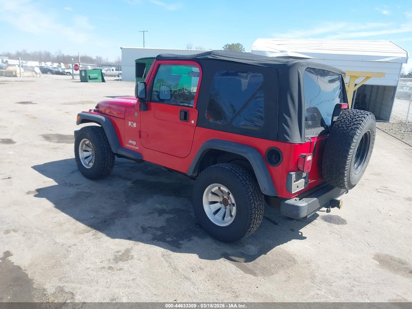 2004 Jeep Wrangler X