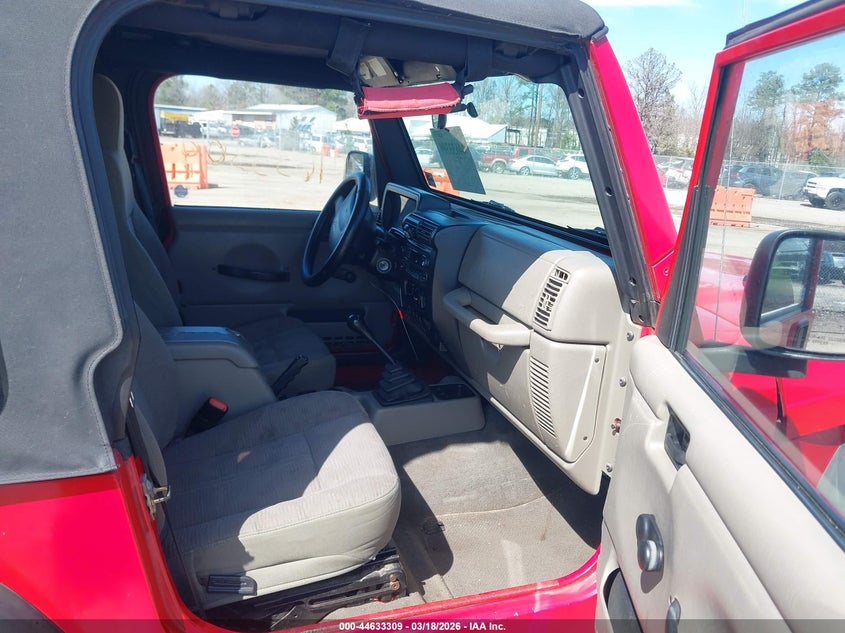 2004 Jeep Wrangler X