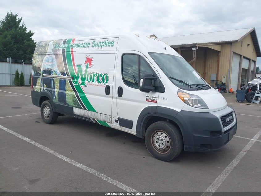 2019 Ram Promaster 2500 High Roof 159 Wb