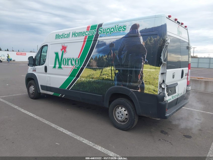 2019 Ram Promaster 2500 High Roof 159 Wb