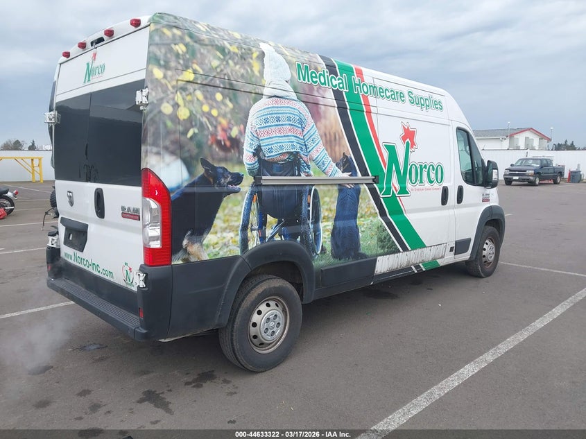 2019 Ram Promaster 2500 High Roof 159 Wb