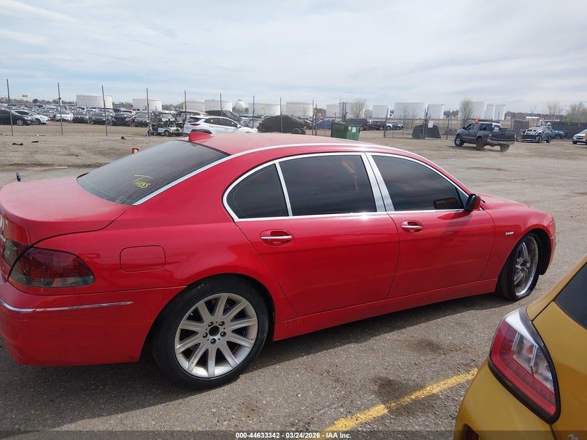 2006 BMW 750Li VIN: WBAHN83586DT63820 Lot: 44633342