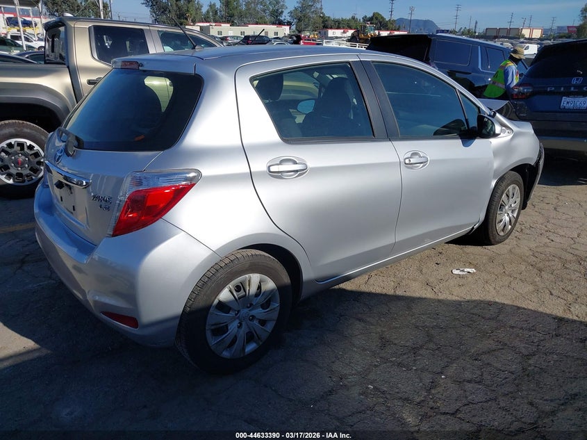 2014 Toyota Yaris Le (Tmc/Cbu Plant)