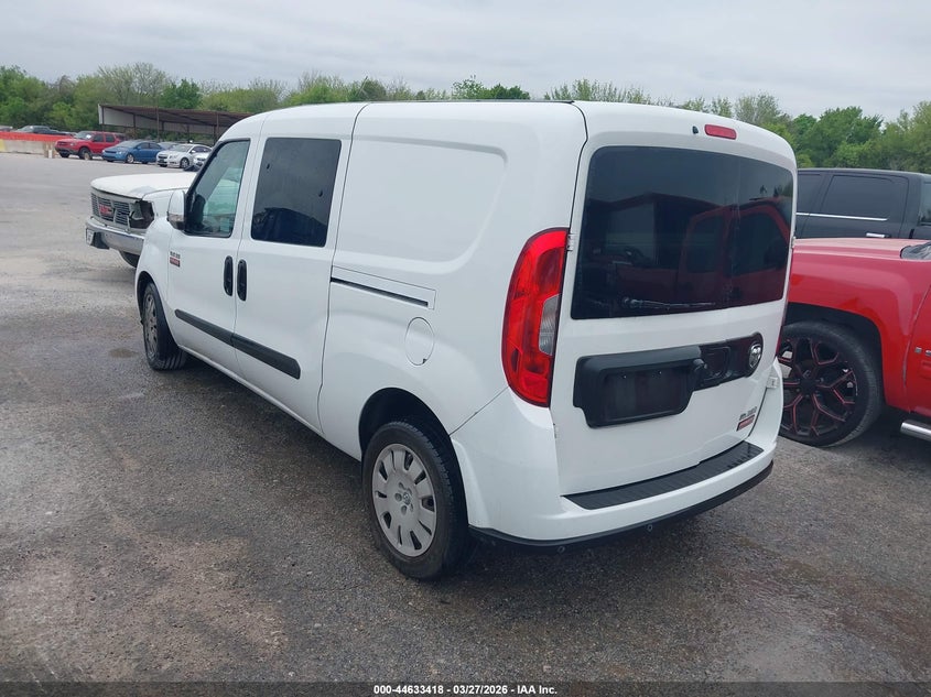 Vin: zfbhrfbb6k6m36218, lot: 45130398, ram promaster city tradesman slt 20193