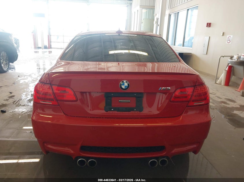 2011 BMW M3 VIN: WBSKG9C58BE645803 Lot: 44633641