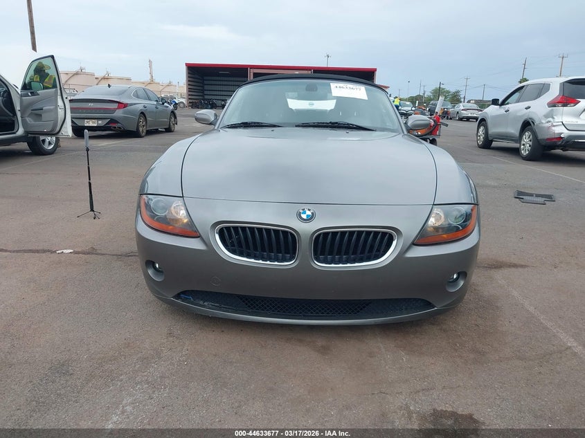 2004 BMW Z4 2.5I VIN: 4USBT334X4LR66905 Lot: 44633677