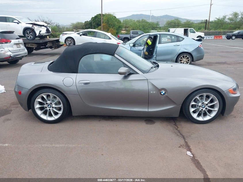 2004 BMW Z4 2.5I VIN: 4USBT334X4LR66905 Lot: 44633677