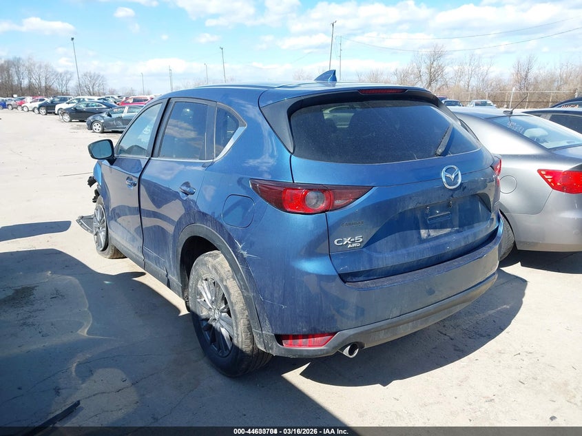 2021 Mazda Cx-5 2.5 Cx-5 Touring blue Lot 111044633704 Vin JM3KFBCM1M0471007