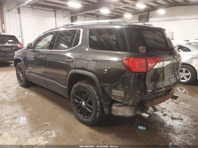 Vin: 1gkknuls0jz161979, lot: 45130783, gmc acadia slt-1 20183