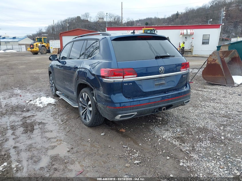 2022 Volkswagen Atlas 3.6L V6 Se W/Technology