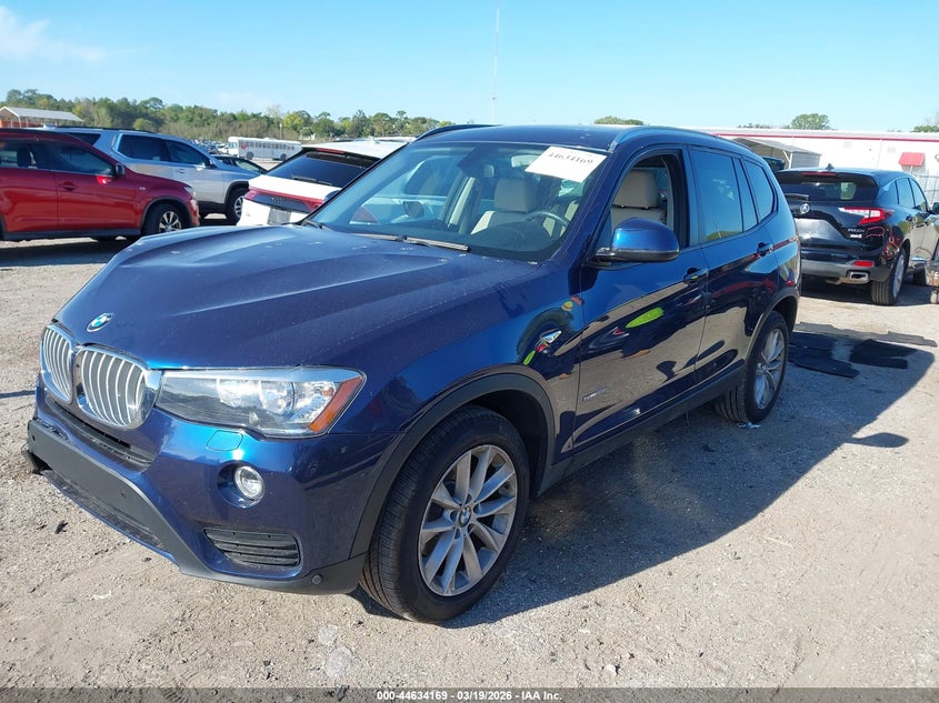 Vin: 5uxwz7c54h0u46338, lot: 45131148, bmw x3 sdrive28i 20172