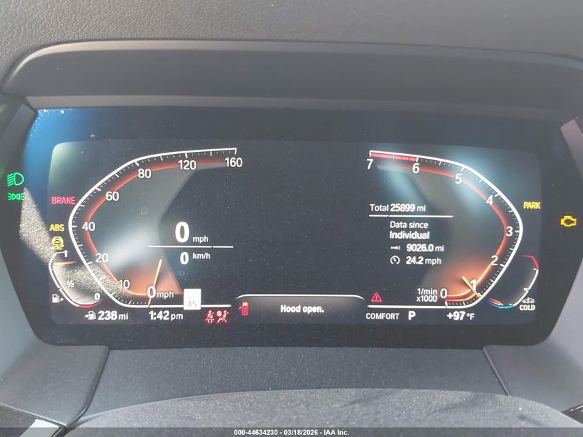 2020 BMW Z4 Sdrive30I VIN: WBAHF3C08LWW81263 Lot: 44634230