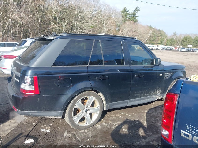 2012 Land Rover Range Rover Sport Hse VIN: SALSK2D43CA719665 Lot: 44634248