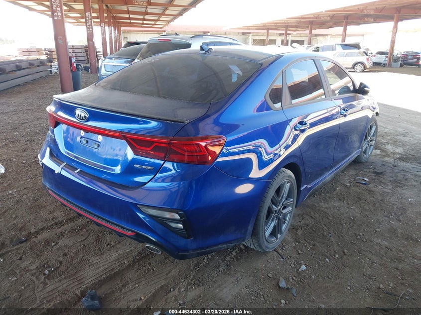 Vin: 3kpf34ad9le218332, lot: 45131282, kia forte gt-line 20204