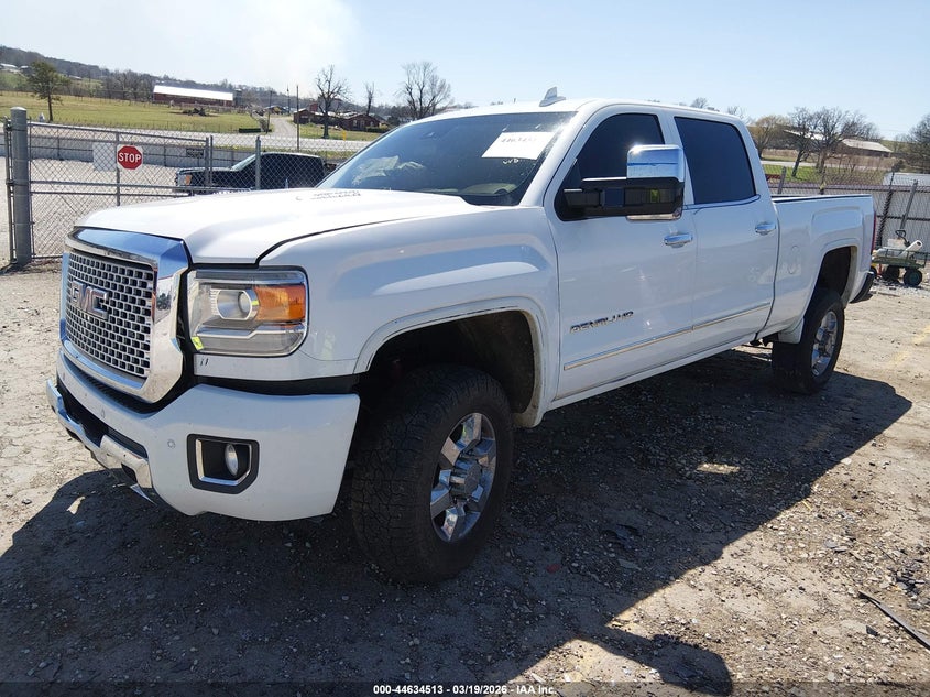 Vin: 1gt12ue80gf181435, lot: 45131493, gmc sierra 2500hd denali 20162