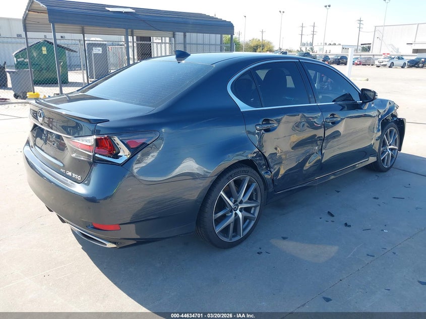Vin: jthcz1blxja008777, lot: 45131681, lexus gs 350 f sport 20184