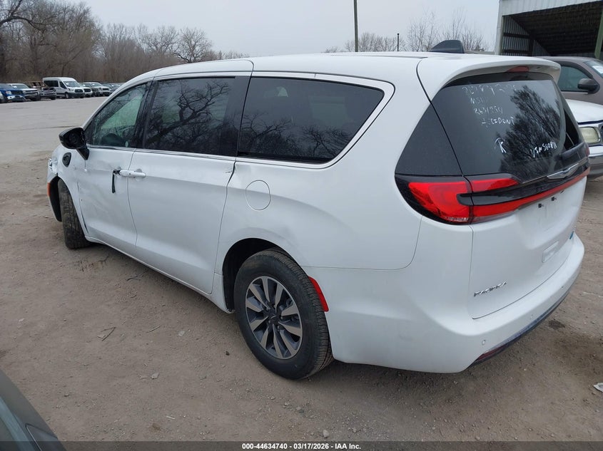 Vin: 2c4rc1s75sr580871, lot: 45131720, chrysler pacifica hybrid select 20253