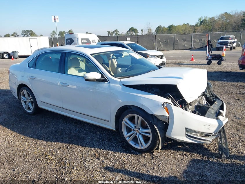 2015 Volkswagen Passat 2.0L Tdi Sel Premium