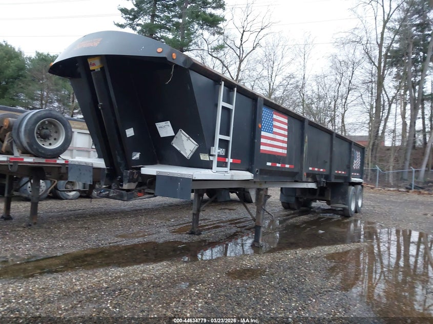 2012 Superior Trailer Works Dump Semi Trailer