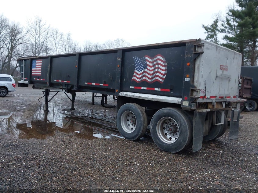 2012 Superior Trailer Works Dump Semi Trailer