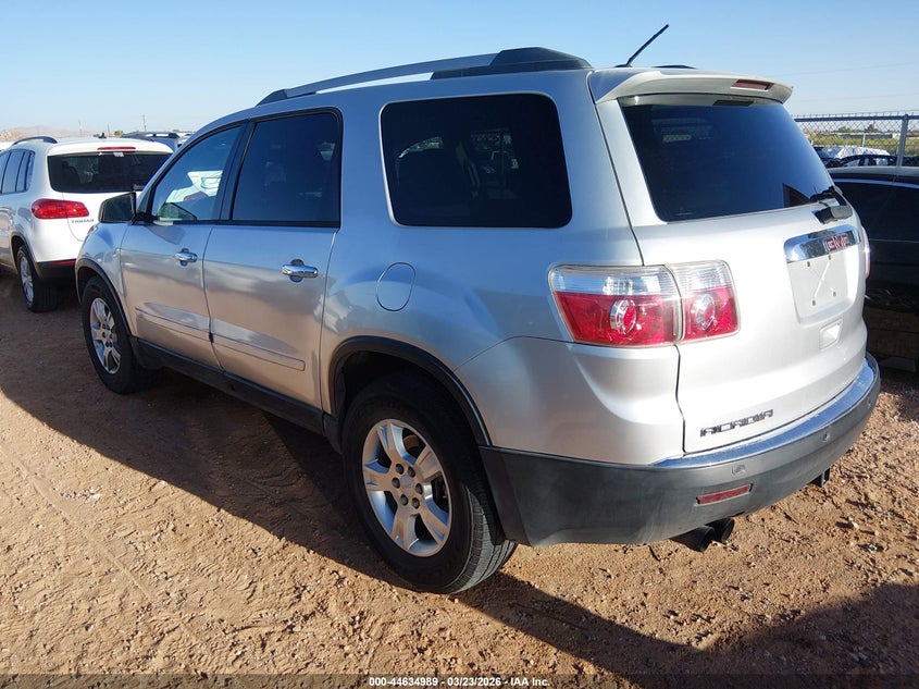 Vin: 1gkkrped8cj327672, lot: 45131969, gmc acadia sle 20123