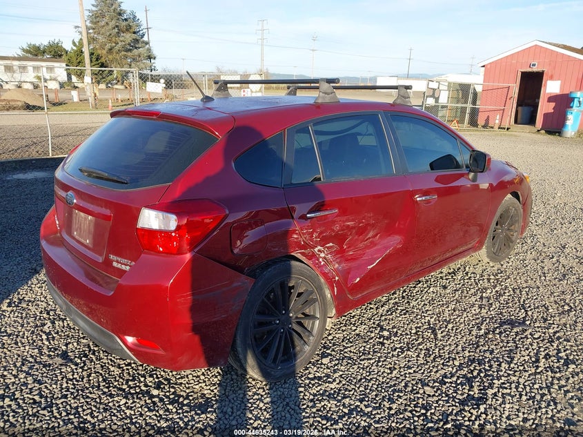 2012 Subaru Impreza 2.0I Limited