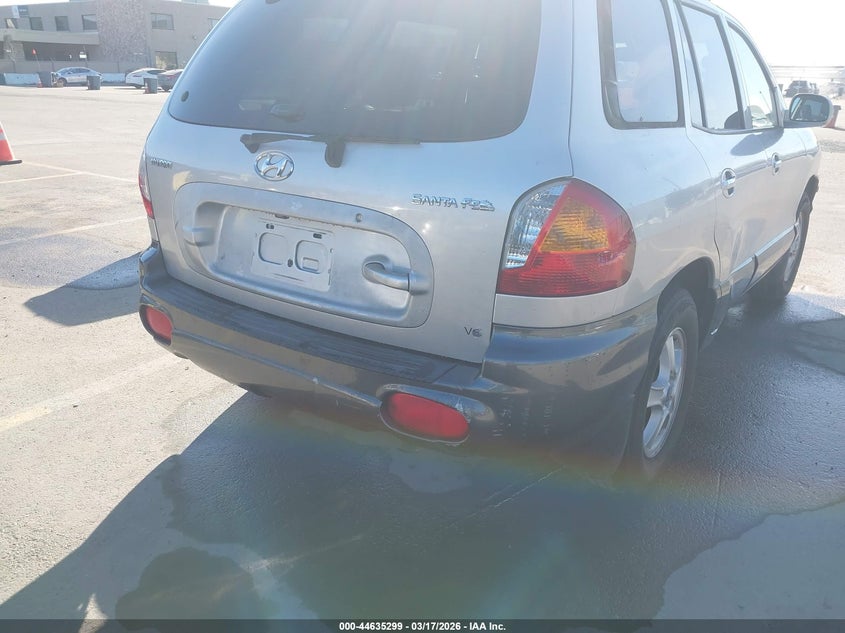 2001 Hyundai Santa Fe 2.7L V6 Gls/2.7L V6 Lx VIN: KM8SC83D31U084933 Lot: 44635299