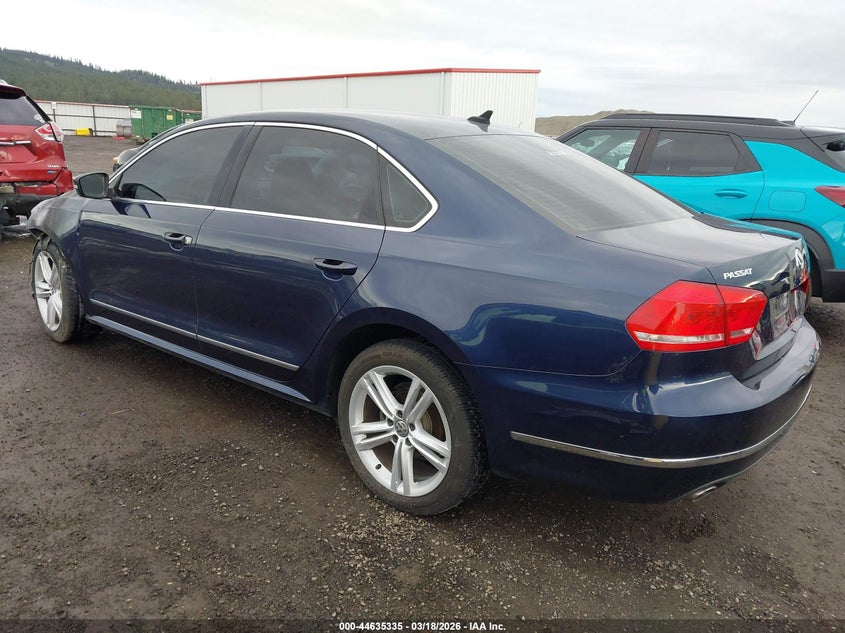 2015 Volkswagen Passat 2.0L Tdi Sel Premium