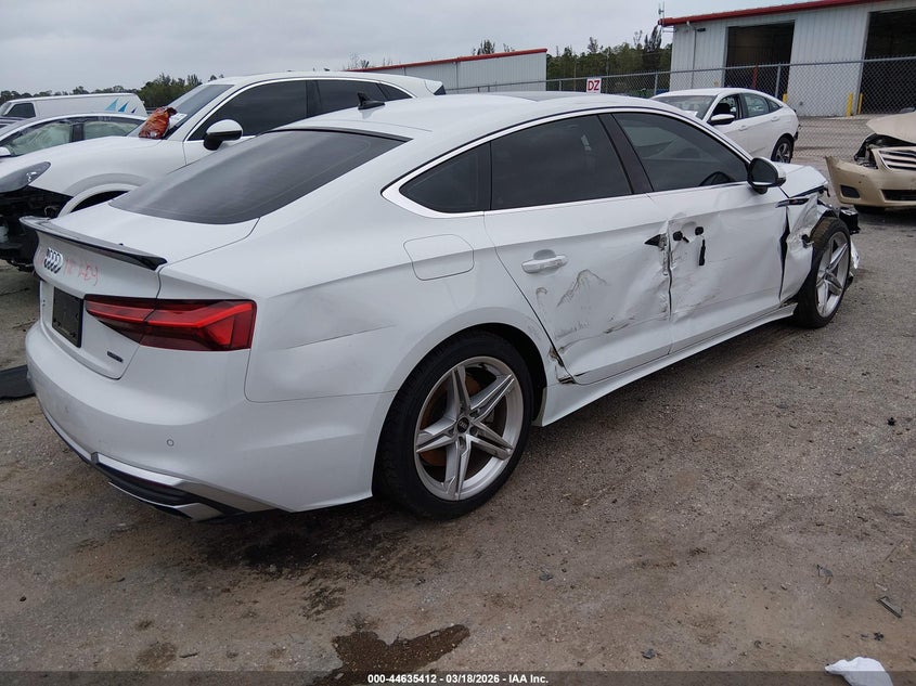 Vin: waufacf51ma054853, lot: 45132392, audi a5 sportback premium plus 45 tfsi quattro s tronic 20214
