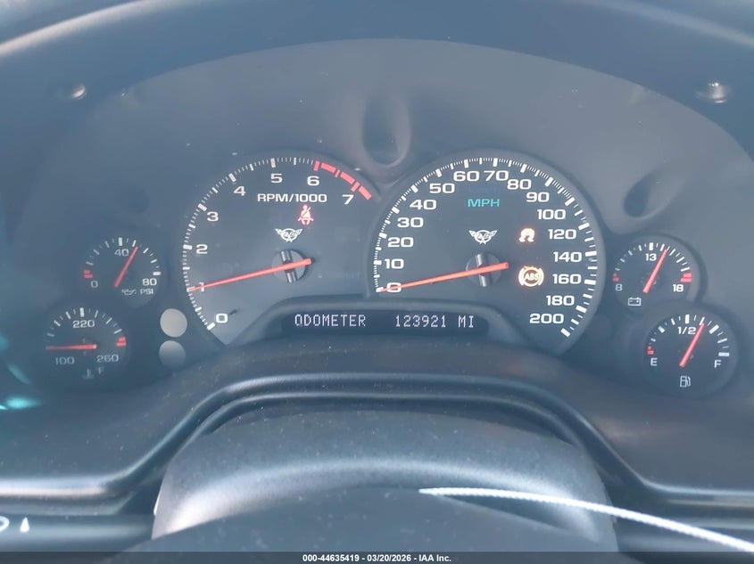 2001 Chevrolet Corvette VIN: 1G1YY22G315100348 Lot: 44635419