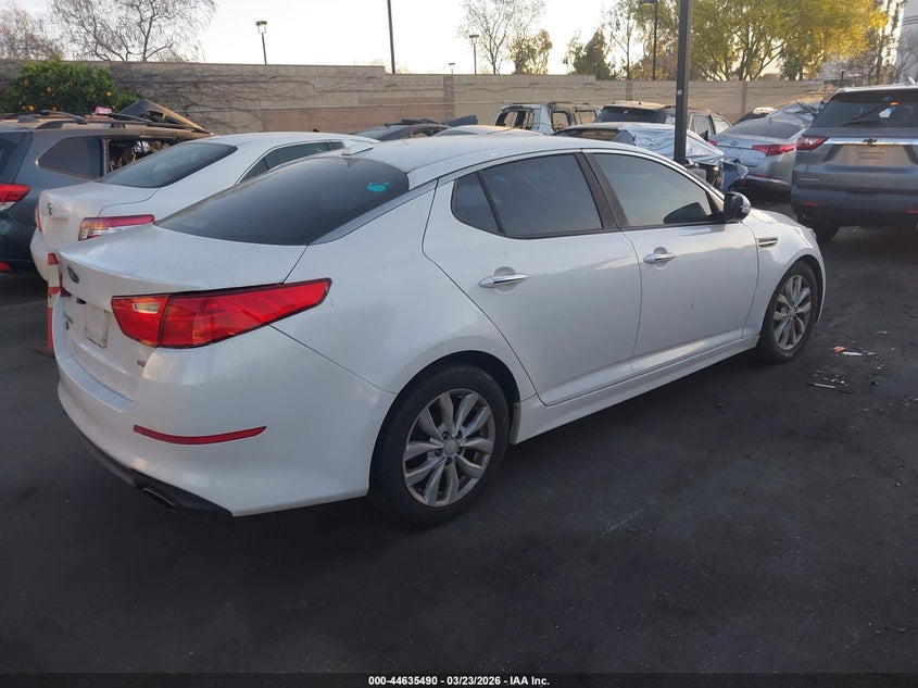 2015 KIA OPTIMA SEDAN 2.4L I-4 DI, DOHC, VVT, 192HP