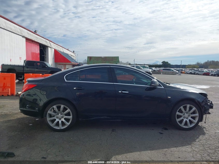 2012 Buick Regal 2.0 Turbo - Premium 3 black Lot 111044635508 Vin 2G4GU5GV6C9145096