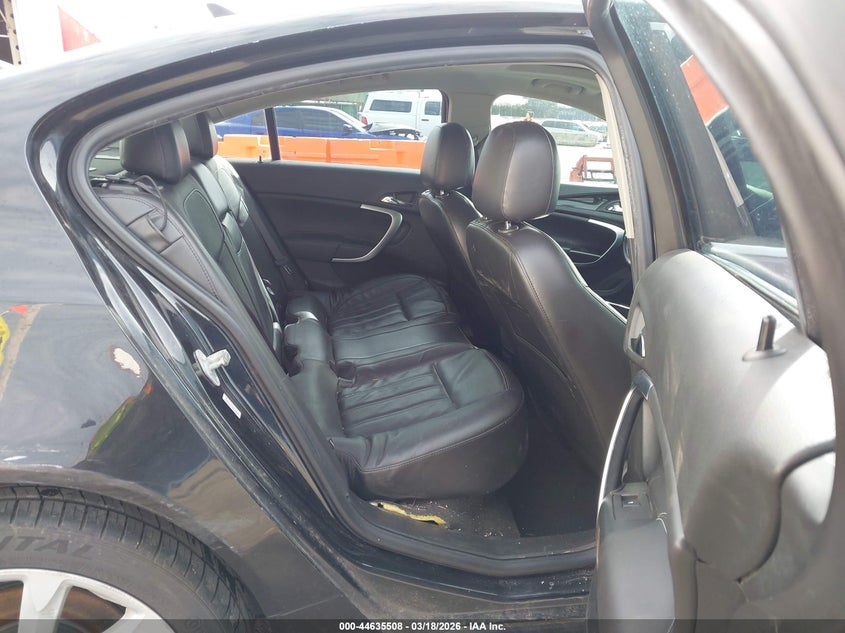 2012 Buick Regal 2.0 Turbo - Premium 3 black Lot 111044635508 Vin 2G4GU5GV6C9145096