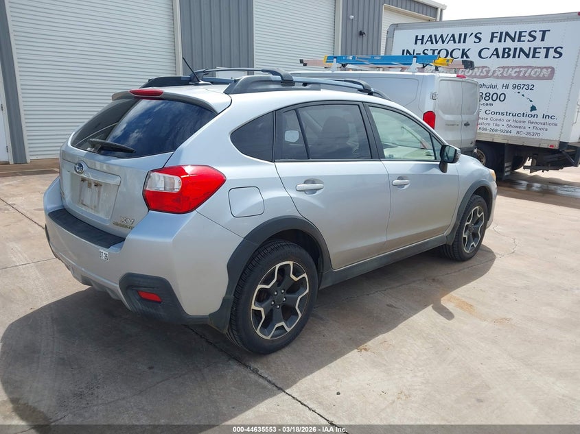 2015 Subaru Xv Crosstrek 2.0I Limited