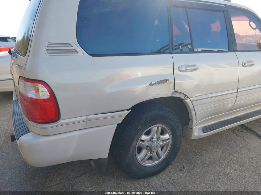 1998 Lexus Lx 470 VIN: JT6HT00W6W0021739 Lot: 44635628