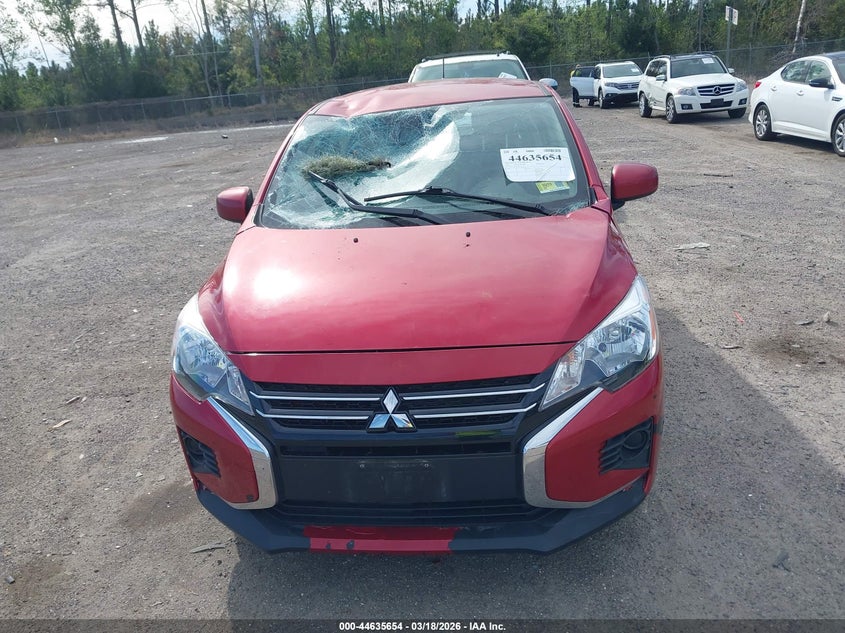 2022 Mitsubishi Mirage Es/Le VIN: ML32AUHJ0NH005947 Lot: 44635654