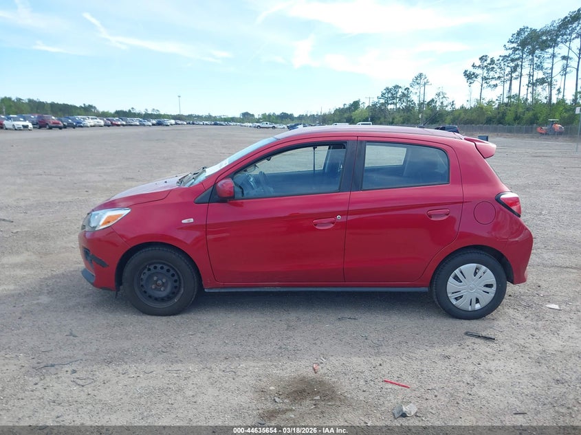 2022 Mitsubishi Mirage Es/Le VIN: ML32AUHJ0NH005947 Lot: 44635654