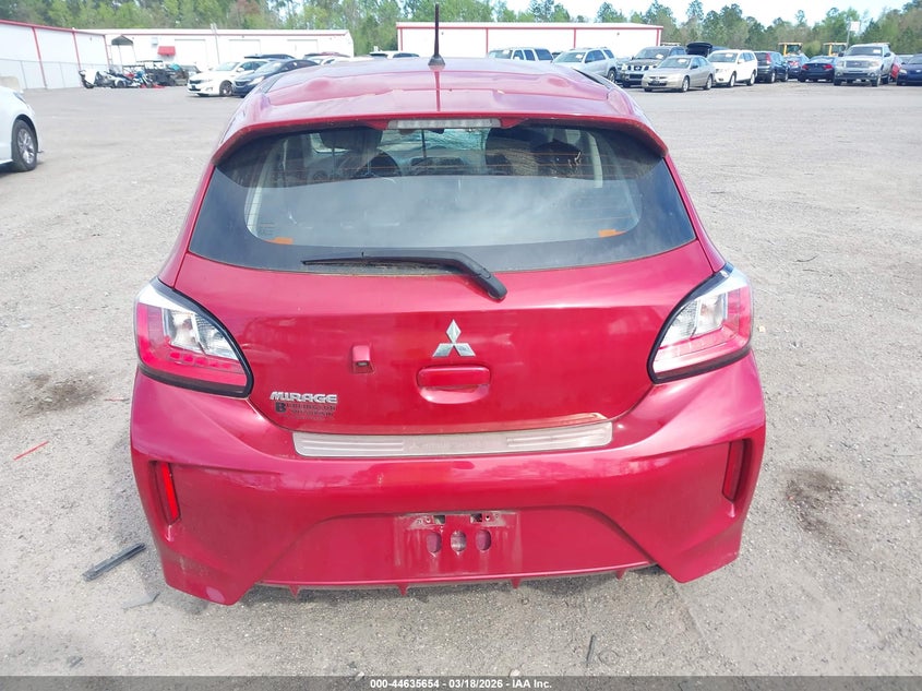 2022 Mitsubishi Mirage Es/Le VIN: ML32AUHJ0NH005947 Lot: 44635654