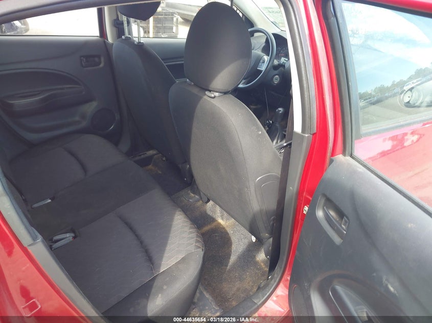 2022 Mitsubishi Mirage Es/Le VIN: ML32AUHJ0NH005947 Lot: 44635654