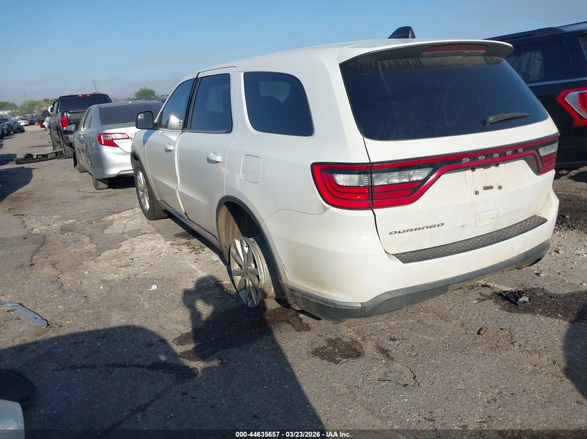2021 Dodge Durango Sxt Rwd
